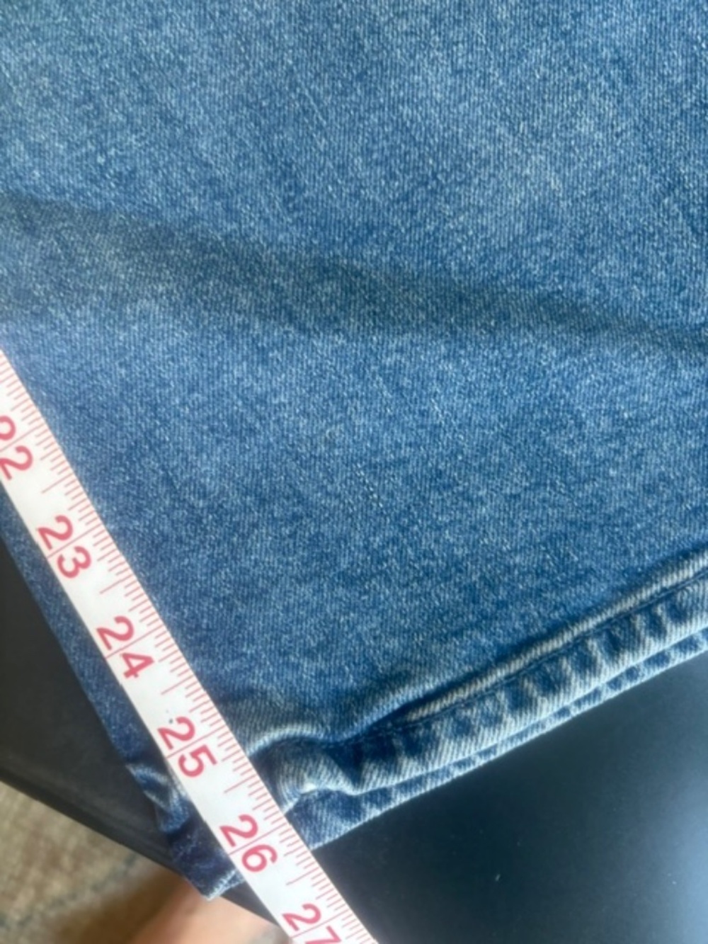 Mother Superior Denim Mid Rise Maven Ankle, Toil and Trouble, size 28 - Picture 8 of 14